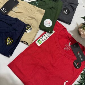 Camiseta fio 30 algodão