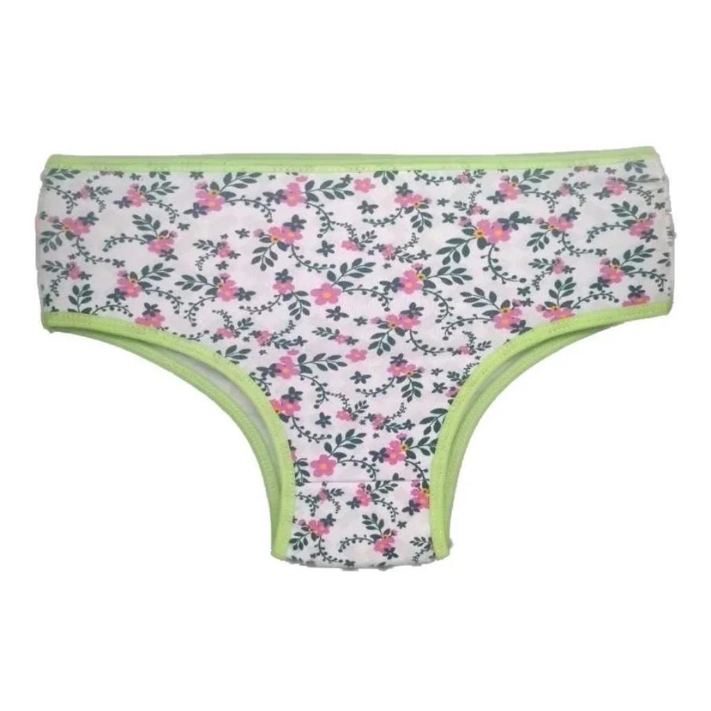 Calcinha infantil Algodão Viés