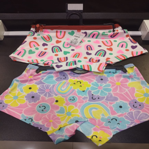 Calcinha Boxer Infantil Amorarma