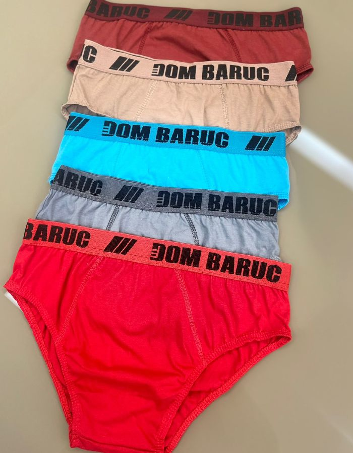 Cueca Slip Adulto Cós Reforçado