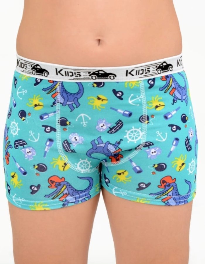 Cueca Infantil Cós Reforçado Poliéster