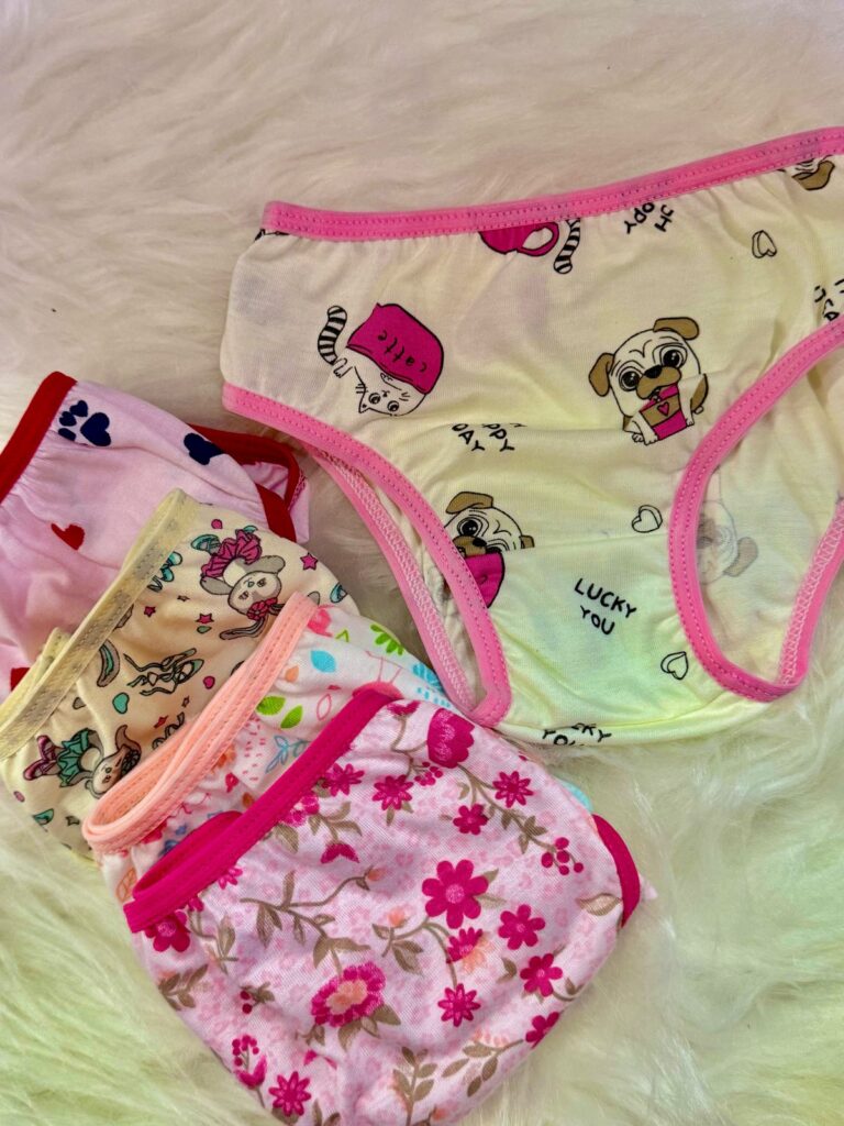 Calcinha infantil Poliéster