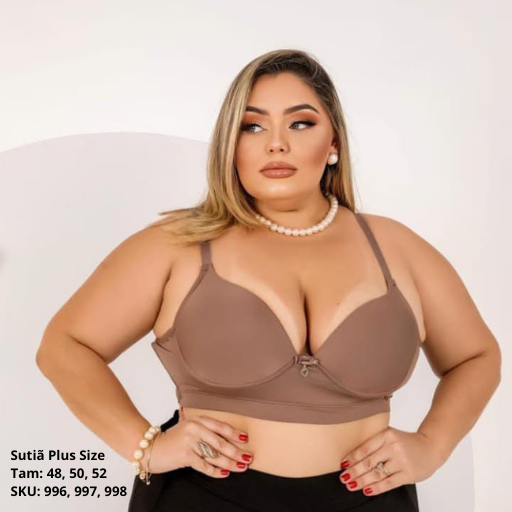 Sutiã Plus Size Reforçado