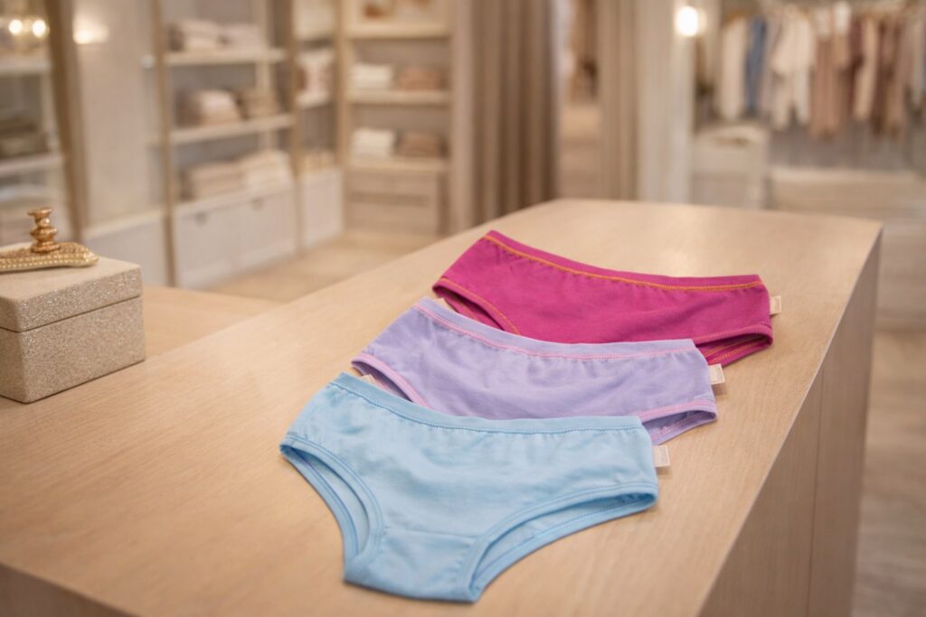 Calcinha infantil Algodão Cotton Penteado Ref:023