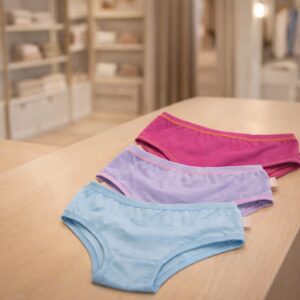 Calcinha infantil Algodão Cotton Penteado Ref:023